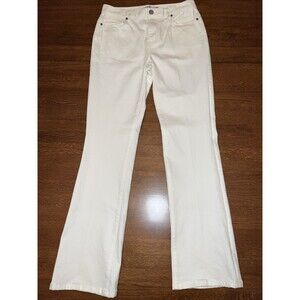 Cabi Jeans 5th Avenue Size 4 White Denim